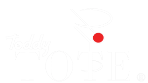 Wide Toddy tote logo White